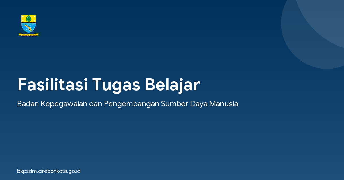 Fasilitasi Tugas Belajar