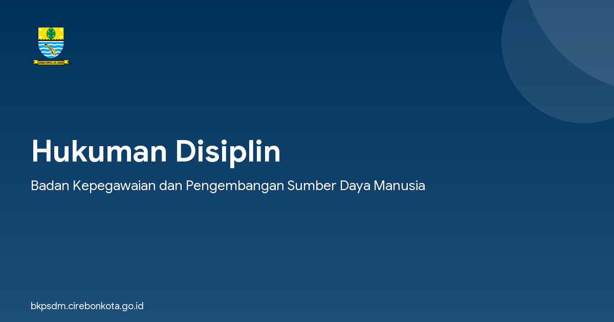 Hukuman Disiplin