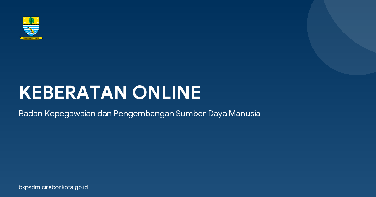 KEBERATAN ONLINE