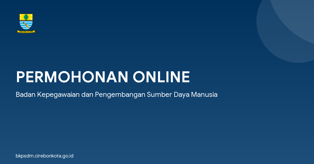 PERMOHONAN ONLINE