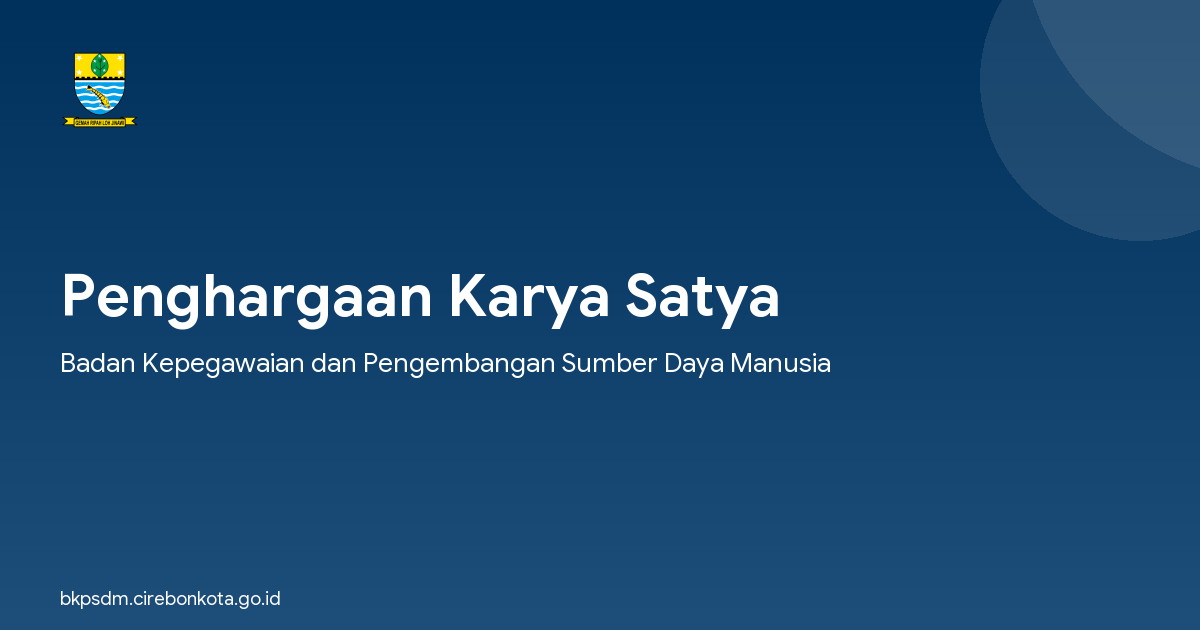 Penghargaan Karya Satya