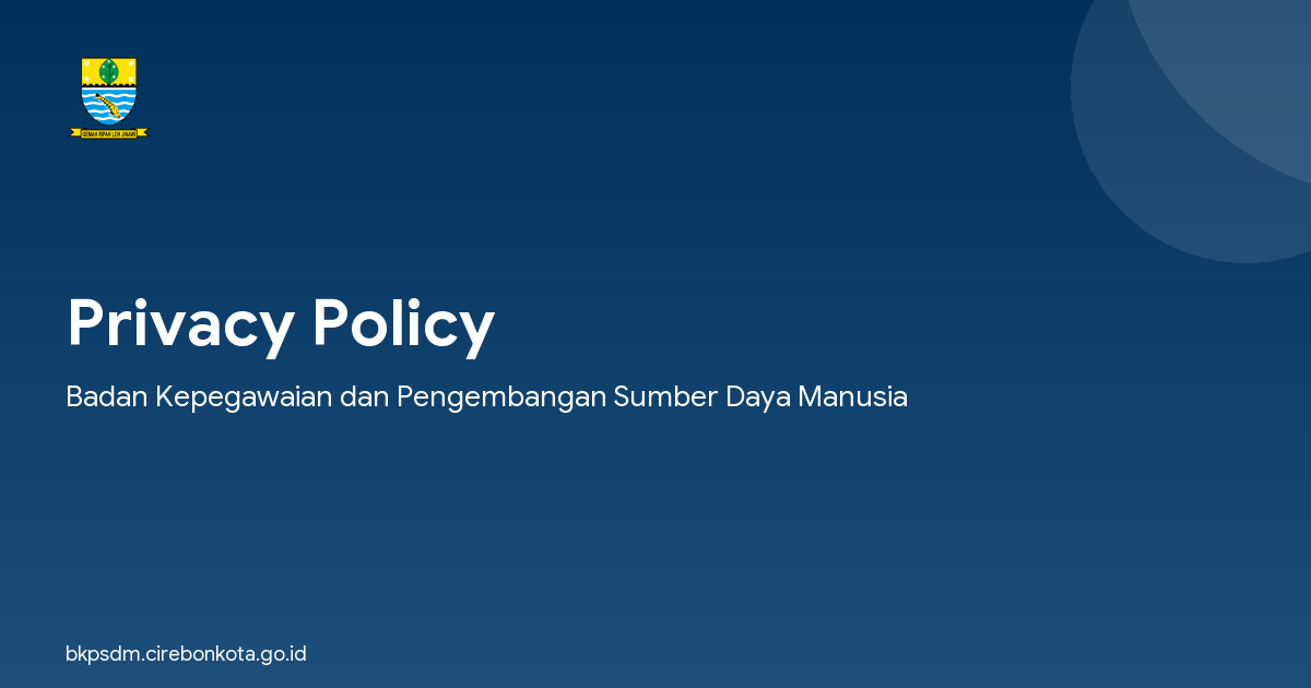 Privacy Policy