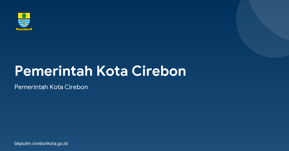PELANTIKAN PENGURUS MASJID RAYA AT-TAQWA KOTA CIREBON DAN PENGURUS ISLAMIC CENTER KOTA CIREBON PERIODE 2011 – 2016