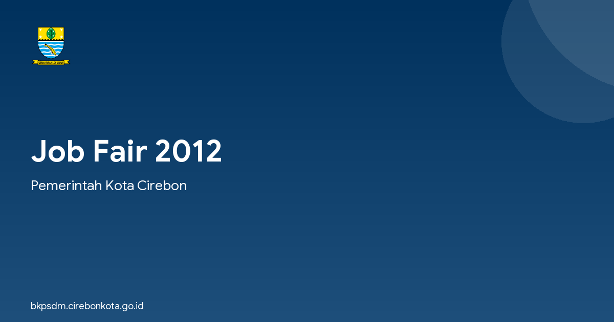 Job Fair 2012
