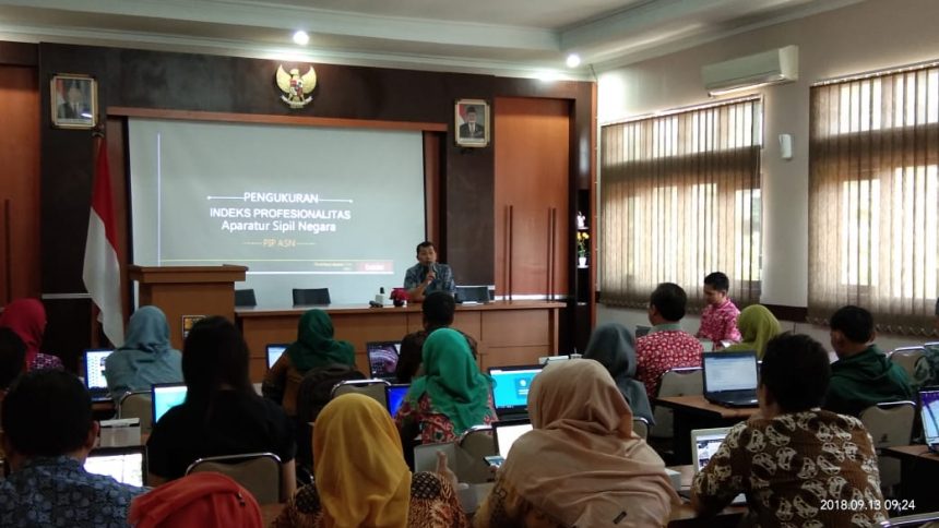 Pelaksanaan Kegiatan Pengukuran Indek Profesional ASN Kota Cirebon