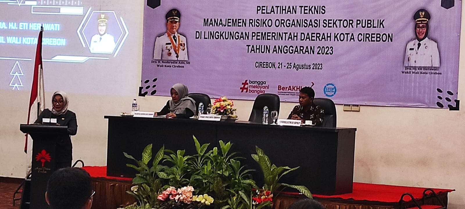 Pelatihan Teknis Manajemen Risiko Organisasi Sektor Publik di Lingkungan Pemerintah Daerah Kota Cirebon Tahun Anggran 2023
