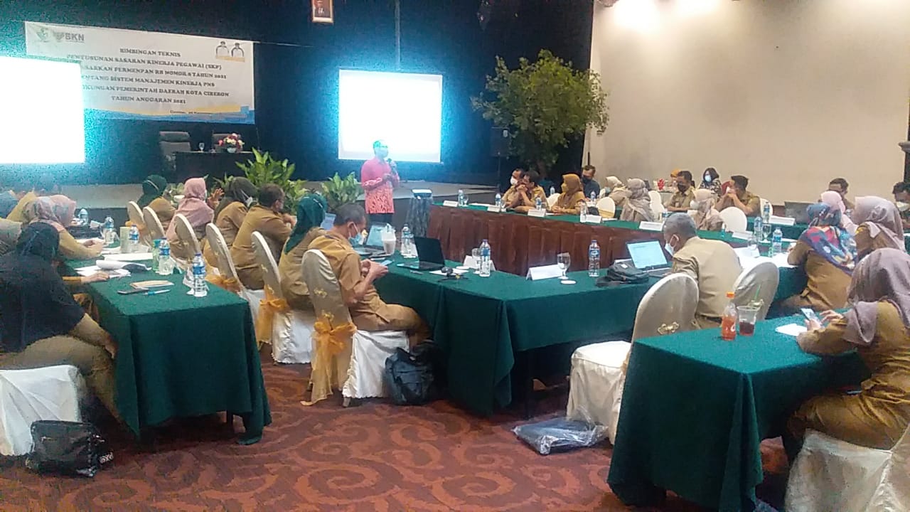 Bimbingan Teknis Penyusunan Sasaran Kinerja Pegawai (SKP) Berdasarkan Peraturan Menteri Pendayagunaan Aparatur Negara dan Reformasi Birokrasi Nomor 8 Tahun 2021
