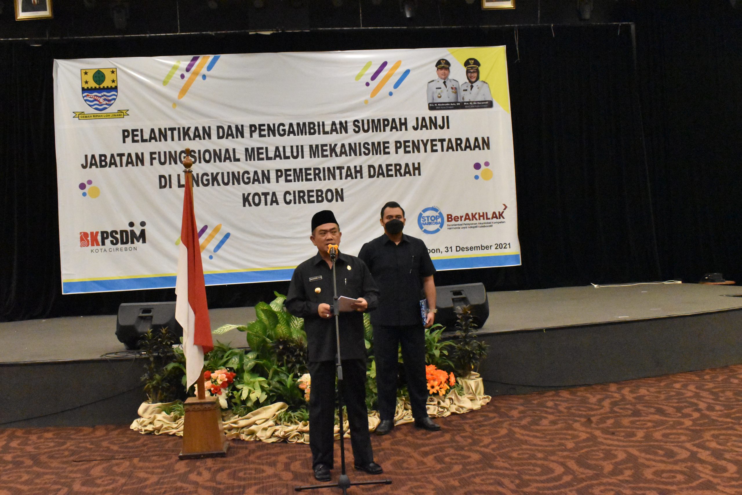 Pelantikan dan Pengambilan Sumpah Janji Jabatan Fungsional Melalui Mekanisme Penyetaraan di Lingkungan Pemerintah Daerah Kota Cirebon