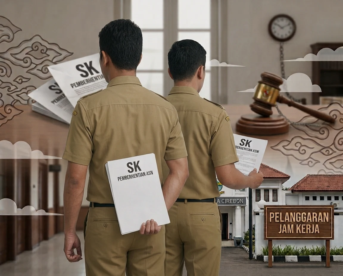 ASN Pemkot Cirebon Kembali Diberhentikan karena Pelanggaran Disiplin