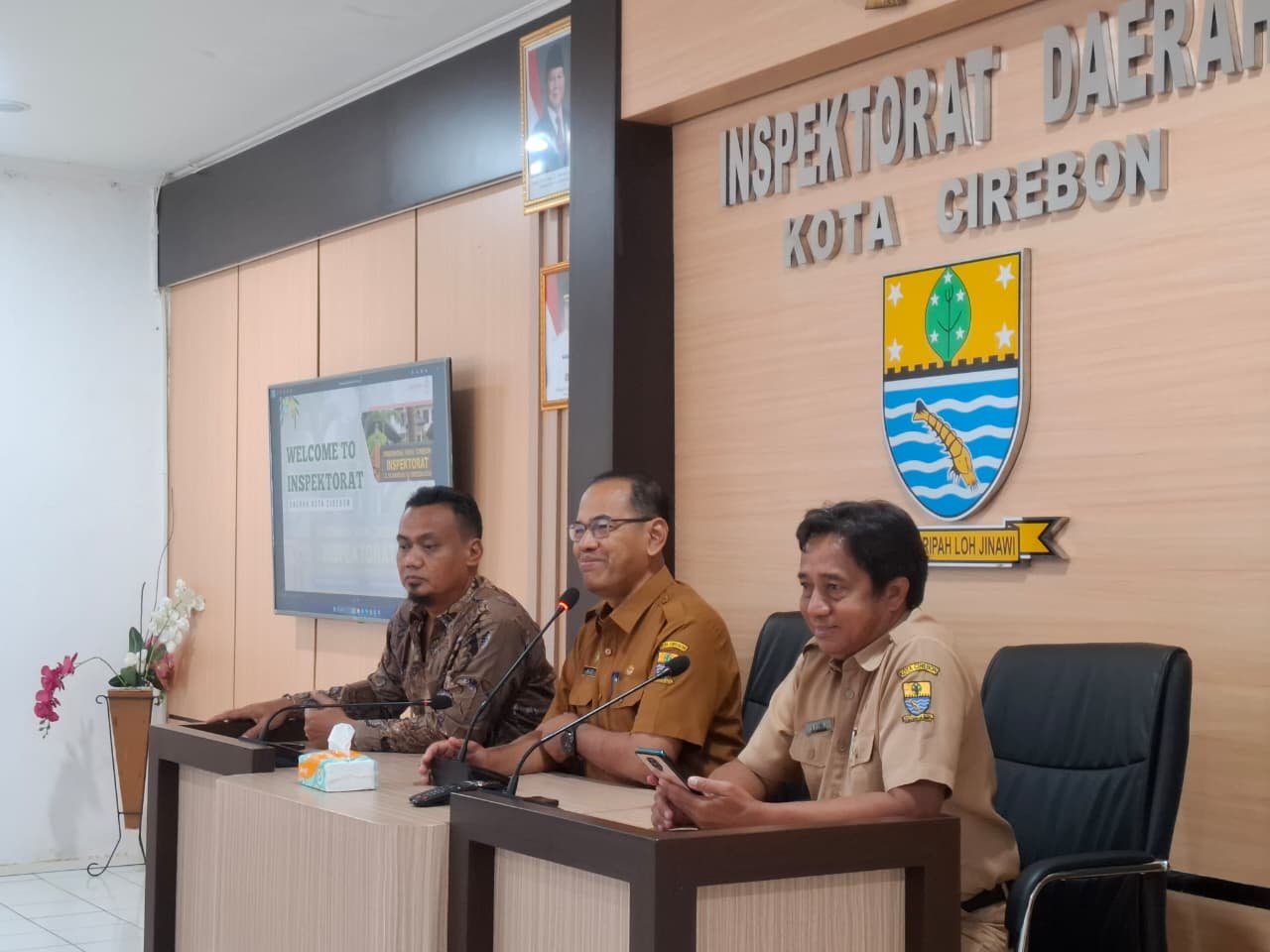 Inspektorat Menerima Kunjungan Kerja dari  DPRD Kota Pekalongan