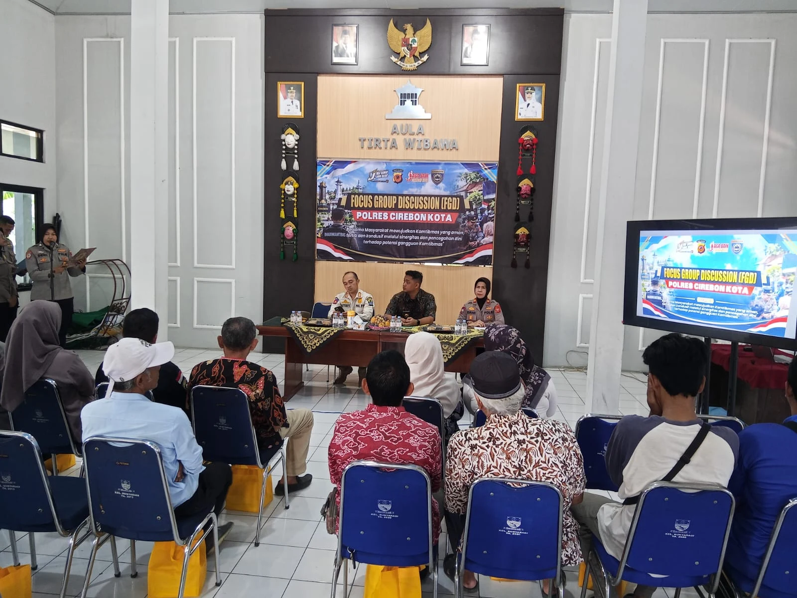 Focus Grup Discussion Polres Cirebon Kota