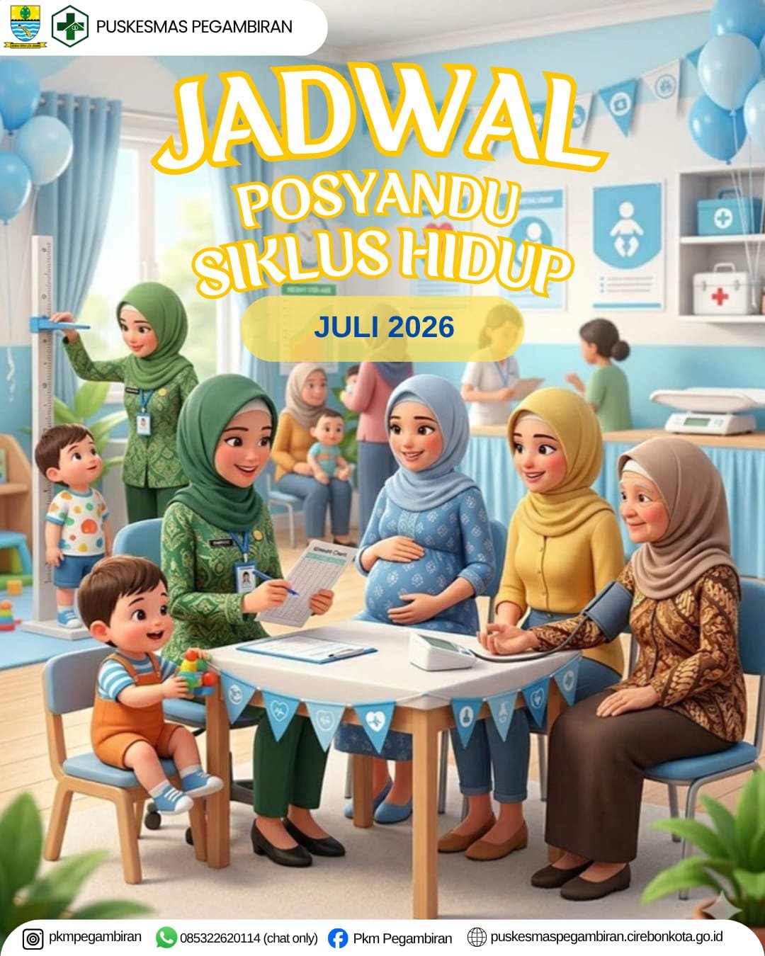 JADWAL POSYANDU SIKLUS HIDUP BULAN JULI 2026